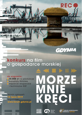 plakat morze mnie kreci